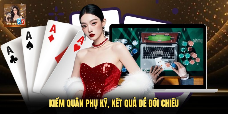 Kiểm quân phụ kỹ, kết quả dễ đối chiếu