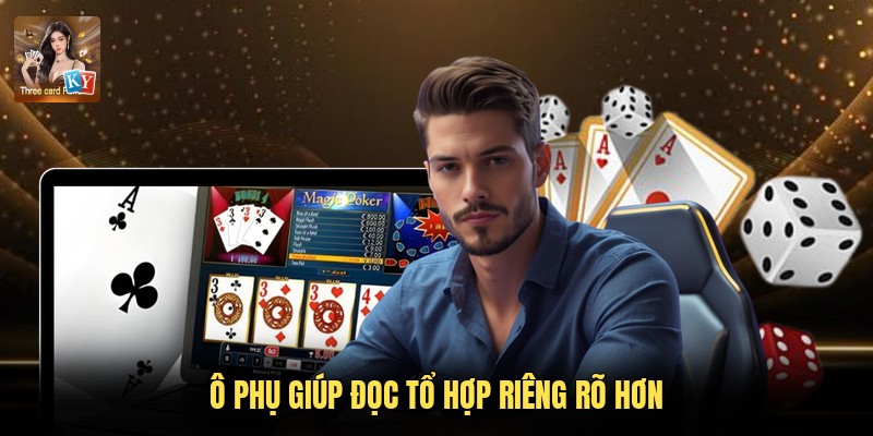 Ô phụ giúp đọc tổ hợp riêng rõ hơn