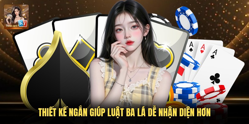 Thiết kế ngắn giúp luật ba lá dễ nhận diện hơn